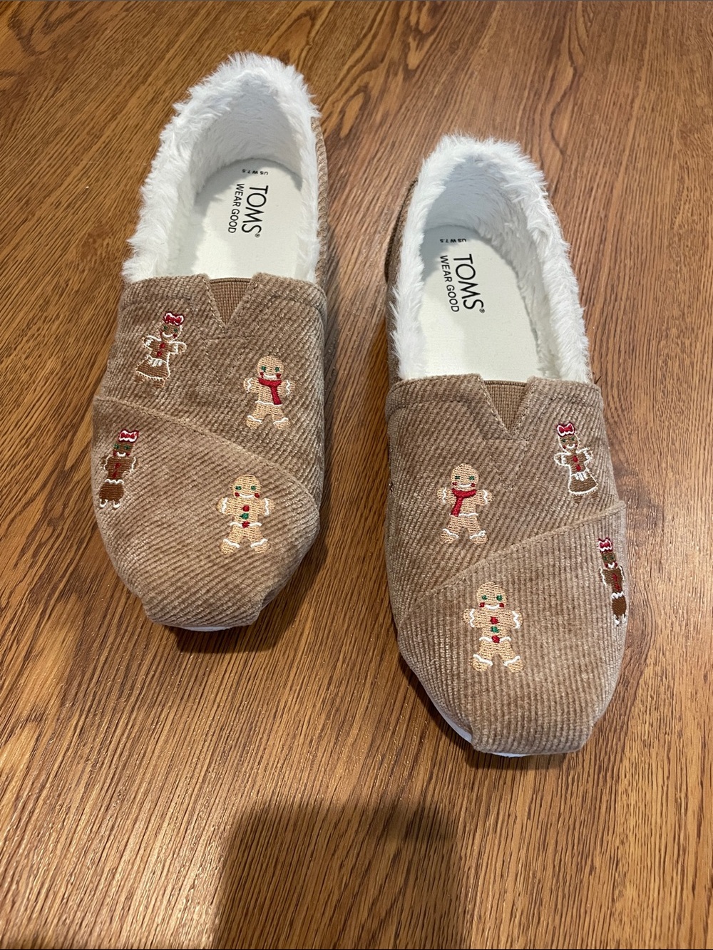 TOMS Women’s 7.5 Gingerbread Slip On - Like New